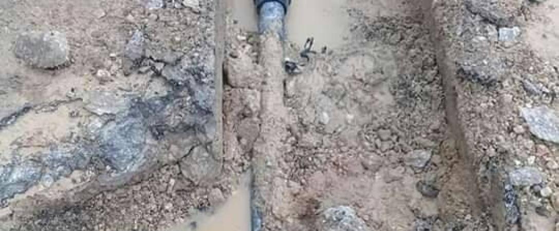 Trabajo realizado por la Base de Acueducto Sur