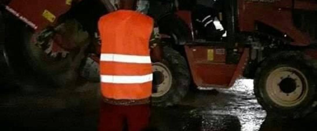 Brigada de la Base de Saneamiento Oeste.